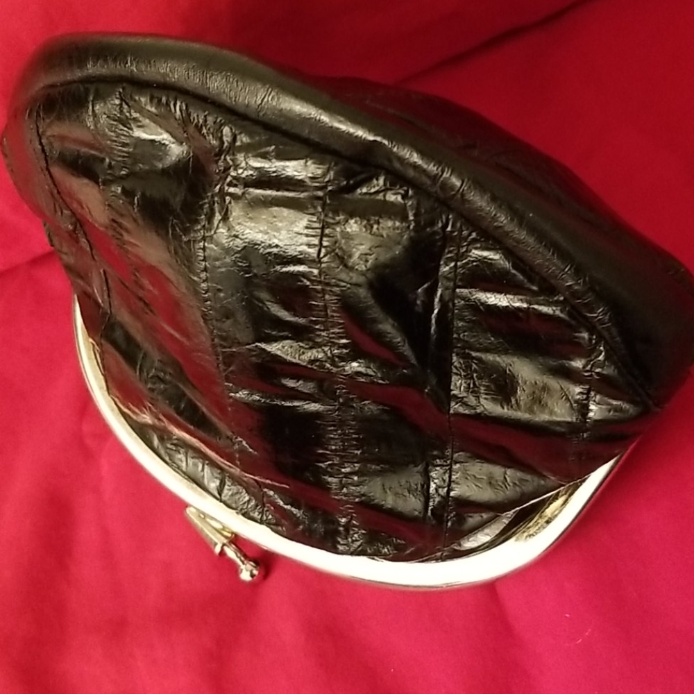 Eel Skin Mini Clutch - Picture 7 of 8
